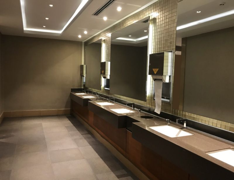 Backlit Mirrors and LED Accents